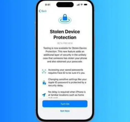 东阿苹果授权维修店分享被盗设备保护功能开启方法 