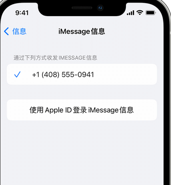 东阿apple维修iPhone上无法正常发送iMessage信息