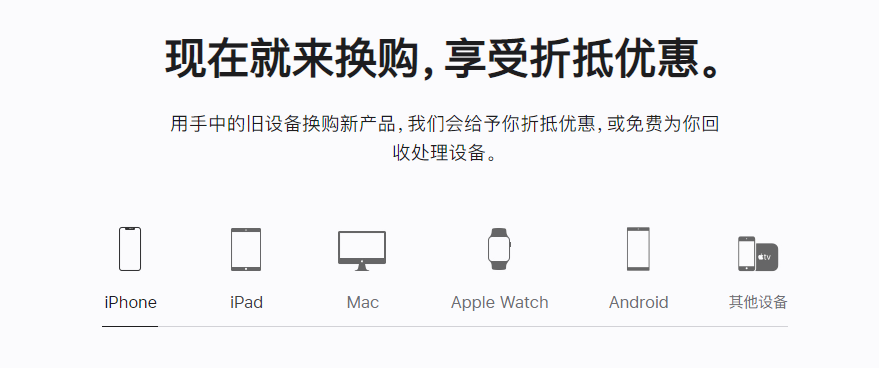 东阿苹果手机维修分享iPhone以旧换新的去处 