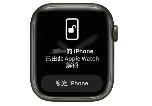 东阿苹果手机维修分享用 AppleWatch 解锁配备面容 ID 的 iPhone方法 