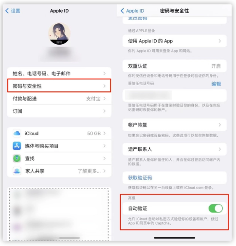 东阿苹果手机维修分享iOS 16 自动验证功能开启方法 