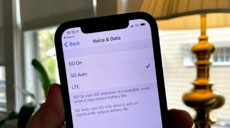 东阿苹果手机维修分享iPhone 12如何打开或关闭5G网络 